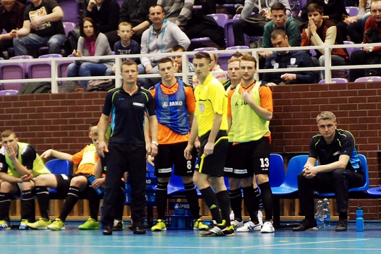07.02.2014 Futsal Ekstraklasa EUROMASTER CHROBRY Głogów - CLEAREX Chorzów
