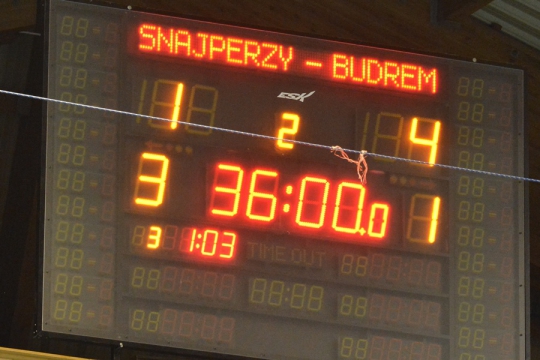 28.02.2016 EXTRALIGA Snajperzy - Budrem