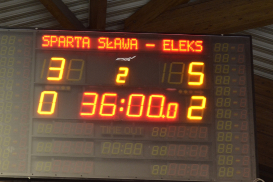 08.01.2022 I LIGA  Sparta Sława - Eleks_8