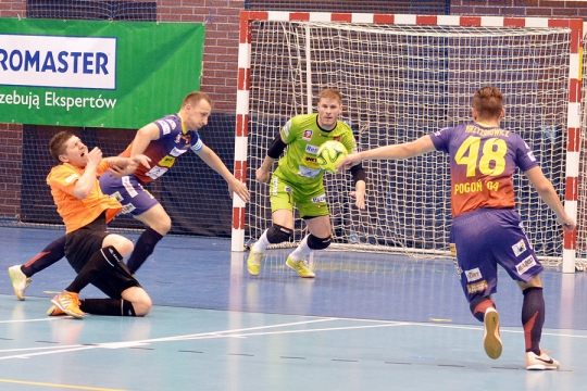 19.04.2014 Futsal Ekstraklasa EUROMASTER Chrobry Głogów - Pogoń 04 Szczecin